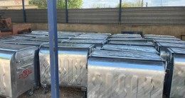 Bakanlıktan Büyükmandıra Belediyesi’ne çöp konteyneri desteği