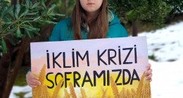 İklim Grevi yapıyor!