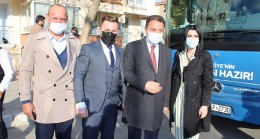 Babacan, Babaeski’de davul zurna ile karşılandı