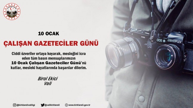 “Gazetecilik önemli bir meslektir”