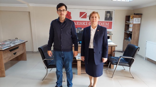 CHP adayından Zortul Medya’ya ziyaret