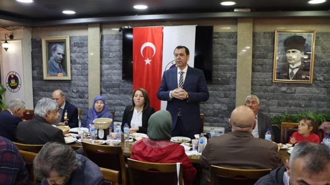 Şehit ve gazi yakınlarına iftar verildi