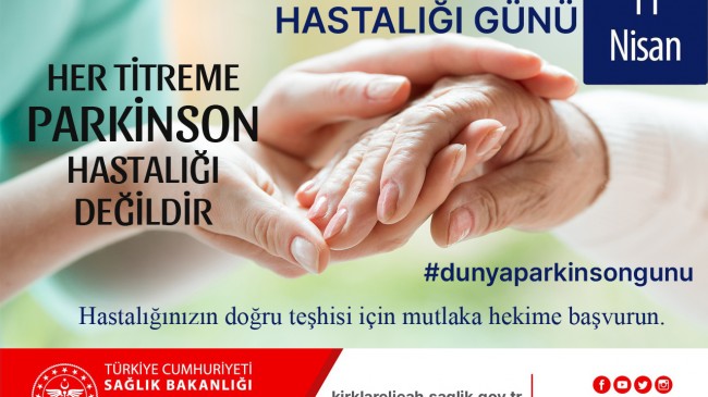 Parkinson’a dikkat!
