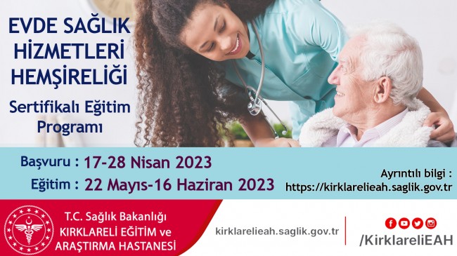 Kırklareli’nde hemşirelere eğitim