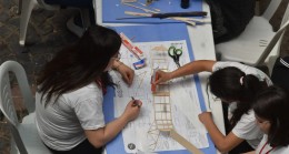 Geleceğin havacıları maket uçak yaptı