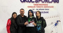 Azra Yağmur Demir Türkiye 3.sü oldu