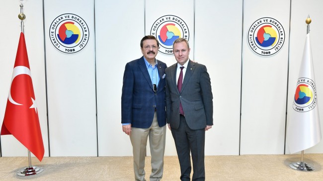 Kırklareli TSO Başkanı Soner Ilık’tan TOBB Başkanı M. Rifat Hisarcıklıoğlu’na ziyaret