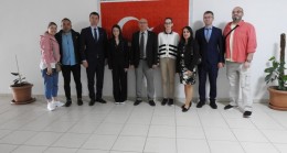 Resim öğrencilerinden Kaymakam Yüce’ye ziyaret