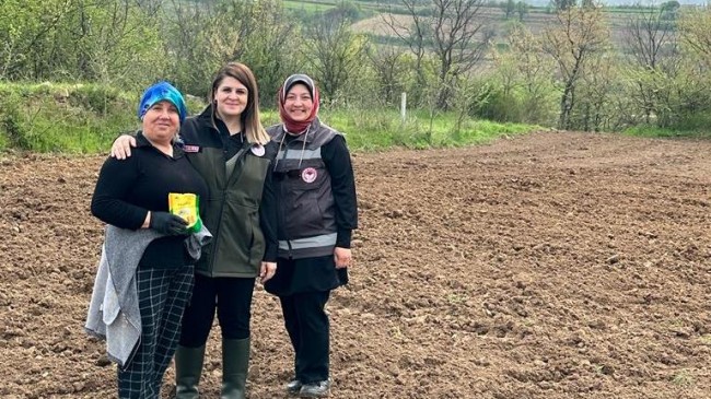 ‘’Kadın elinin üretimin her aşamasında olmasını istiyoruz’’