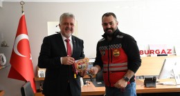 Gerenli makamında ağırladı