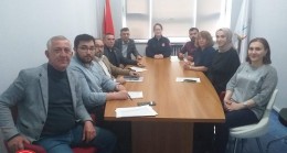 Müdür Cerit toplantıya katıldı