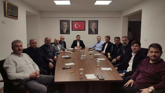 AK Parti Kırklareli İl Başkanlığında ilçe başkanları toplantısı yapıldı