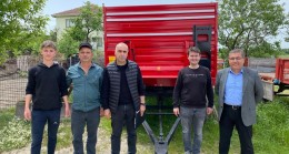 Pehlivanköy’de hibeden yararlanan çiftçilerin makine ekipmanları kontrol edildi