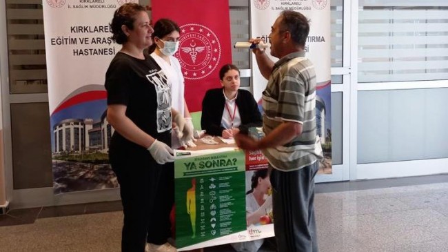 31 Mayıs Dünya Tütünsüz Gününde farkındalık için etkinlikler düzenlendi