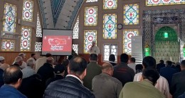 Vekaletle kurban Ahmet Cevdet Paşa Camiinde tanıtıldı