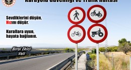 Kırklareli Valisi Birol Ekici’den Karayolu Güvenliği ve Trafik Haftası  kutlama mesajı