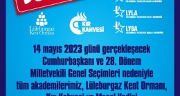 Seçimde kapalı olacak!