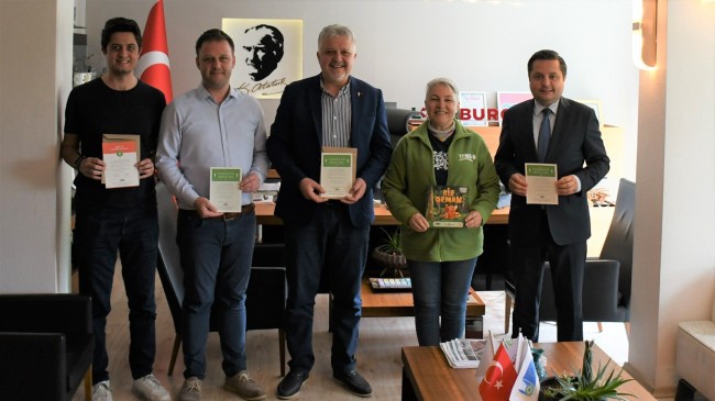 Yeşil bir dünya için gösterdiği mücadele için teşekkür belgesi