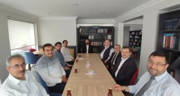 Müftü Eviş İlahiyat Fakültesi öğretim üyeleriyle bir araya geldi