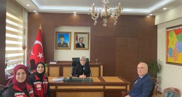 Kaymakam Büyükkılıç makamında ziyaret edildi