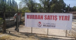 Kırklareli Belediyesi’nden kurban satış yerlerine ilişkin açıklama
