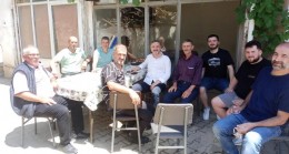 Sarıçam Dereköy’de vatandaşların bayramını kutladı