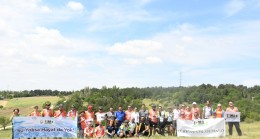 Bisikletlilerden anlamlı etkinlik!