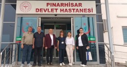 Pınarhisar Devlet Hastanesine bayram ziyareti