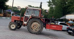 Kaynarca’da sinek ilaçlaması