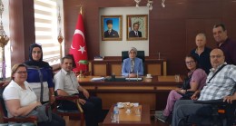 Kaymakam Büyükkılıç’a yaşadıkları sorunları ve projelerini anlattılar