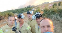 Teteköy yangınında Kırklareli’den söndürme çalışmalarına destek