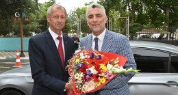 Ticaret Bakanı Bolat’tan Başkan Uzunlara ziyaret