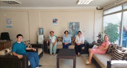 CHP Babaeski İlçe Kadın kollarından Zortul Medyaya ziyaret