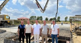 Geçici Sokak Hayvanları Bakım Evi ve Rehabilitasyonu Merkezinin temeli atıldı