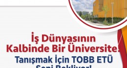 ‘’Sadece bir üniversiteye değil İş Dünyasının Merkezi’ne davet ediyoruz’’