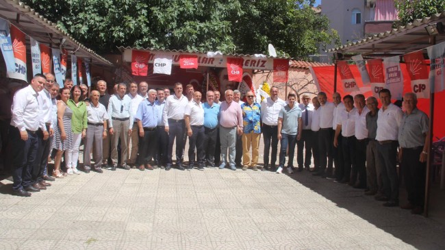 CHP Pınarhisar İlçe Başkanlığına yeniden seçilen Burak Akdeniz’i tebrik etti