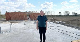 İnşaat hızla devam ediyor