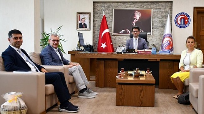 Çanakkale Onsekiz Mart Üniversitesi’nin yeni Rektörüne ziyaret