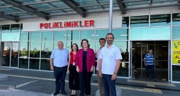 Geçmiş olsun dileklerini ilettiler