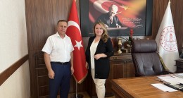 Ziyaret ederek görevinde başarılar diledi