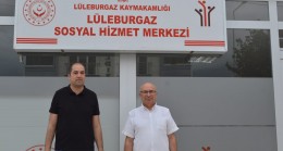 Kaymakam Yüce kurumda sunulan hizmetler hakkında bilgi aldı