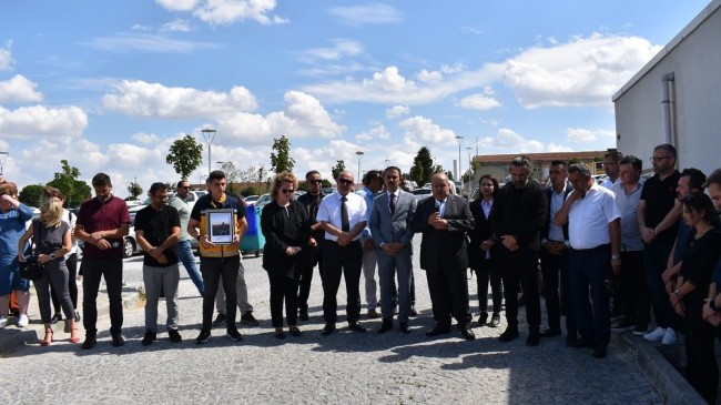 Hayatını kaybeden Paramedik Ahmet Melik Aydın için tören düzenlendi