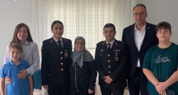 Şehit Öğretmen Uğur Gören’in şehadet yıldönümünde annesine ziyaret