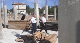 Müftü Eviş çalışmalar hakkında bilgi aldı