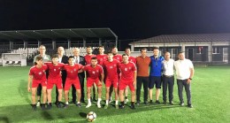 Başkandan antrenmana ziyaret