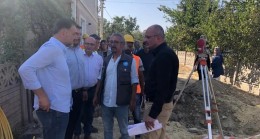 Milletvekili Sarıçam’dan doğalgaz şantiyesine ziyaret