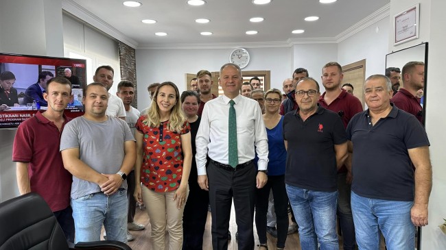 Başkan Türker’e doğum günü sürprizi