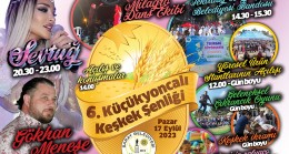 6. KEŞKEK ŞENLİĞİ 17 EYLÜL PAZAR GÜNÜ