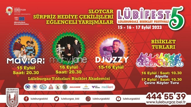 LÜBİFEST’TE COŞKU 5’İNCİ KEZ DORUĞA ÇIKACAK
