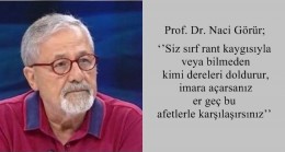 Prof. Dr. Naci Görür yaşanan seller hakkında açıklamalarda bulundu